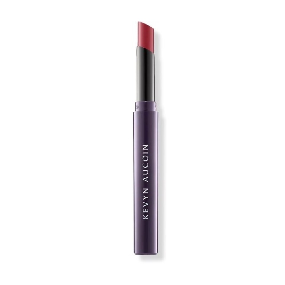 NEW Kevyn Aucoin Unforgettable Lipstick Bloodroses Cream Red 0.07oz